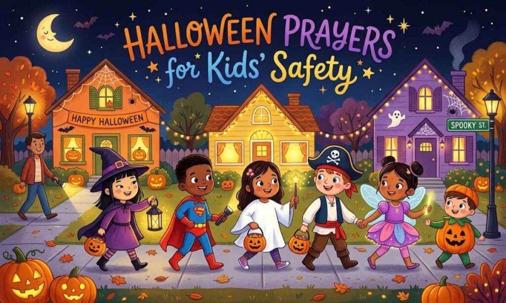 Halloween Prayers for Kids Safety