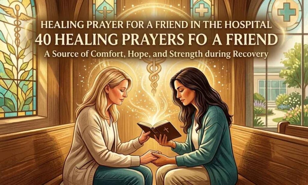 Healing Prayer for a Friend in the Hospital