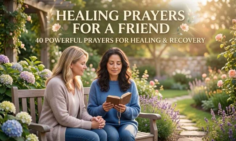 Healing Prayers for a Friend