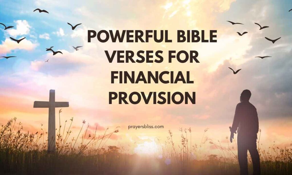 Powerful Bible Verses for Financial Provision