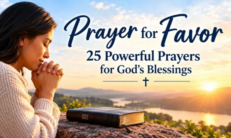 Prayer for Favor