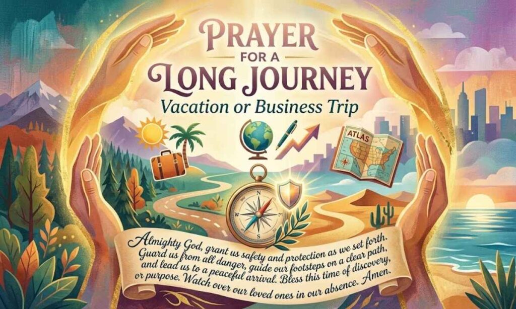 Prayer for a Long Journey, Vacation, or Business Trip