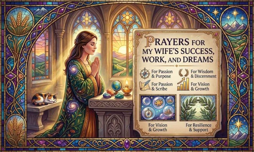 Prayers for My Wifes Success, Work, and Dreams