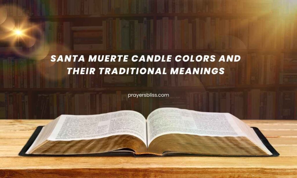 Santa Muerte Candle Colors and Their Traditional Meanings