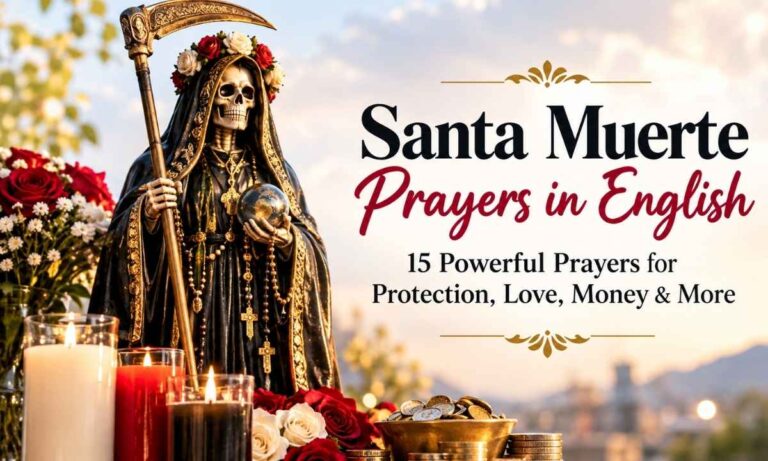 Santa Muerte Prayers in English