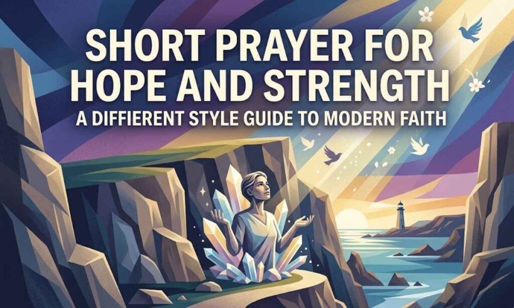Short Prayer for Hope and Strength
