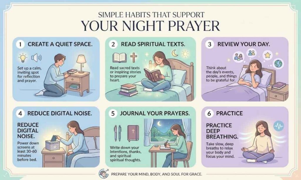 Simple Habits That Support Your Night Prayer
