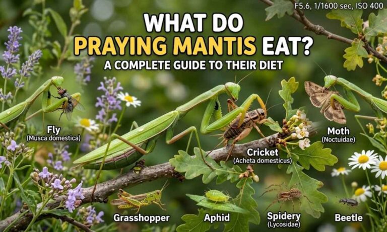 What Do Praying Mantis Eat