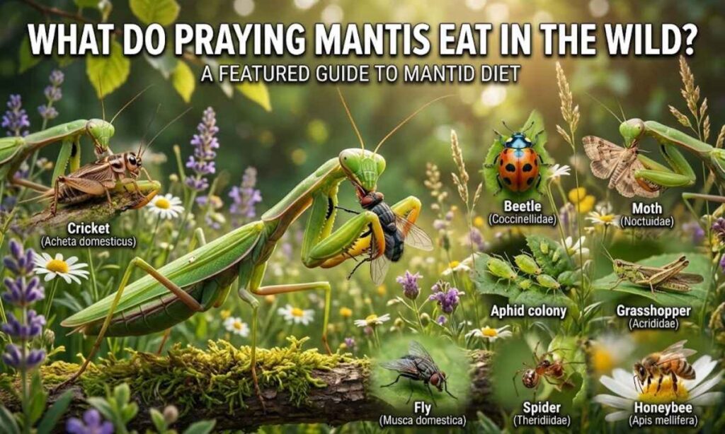 What Do Praying Mantis Eat in the Wild